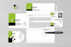B2B Consulting Company (фирменный стиль)