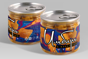 Этикетки для сушеного имбиря