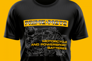 Prime Moto (логотип, упаковка + промо-футболка)