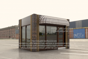 Дизайн торгового павильона