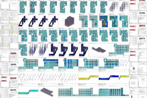 Пятиэтажный блочный жилой дом Расчет конструкций секци D, E, Авт