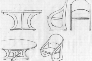 Эскиз#2 Садовая мебель