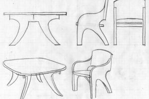 Эскиз#3 Садовая мебель