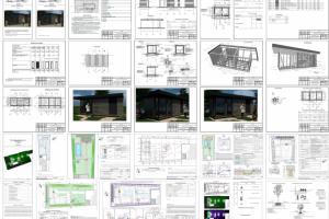 Арх. решение и благоустройство дачного участка Чехия 2020