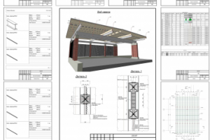 #3 Навес для автомобилей