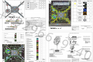 ЭП реконструкции городского сквера Презентация #2