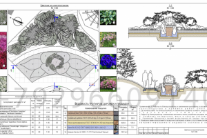 9 Цветник из многолетников