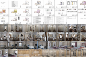 Альбом дизайна интерьера 2-х  комнатной квартиры 2022