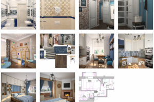 Квартира #1 52 кв. метра Для семьи с одним ребенком