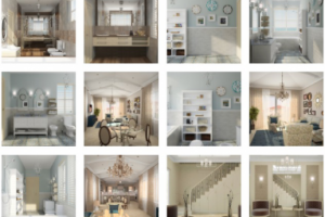 Двухэтажный коттедж Неоклассика #4