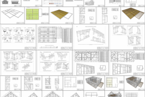 ИЖД 7.715х11.055 м. Каркасная технология