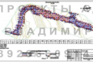 Картограмма земляных работ временного проезда