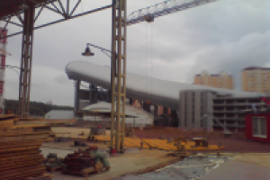 Площадь верхнего паркинга ж/к Art в Павшино