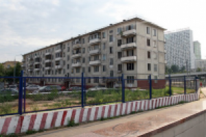 Временный проезд вдоль ул Народного ополчения