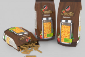 3D упаковка макарон Parata