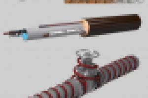 Моделирование и визуализация способов монтажа нагревательных каб