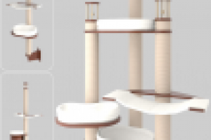 Домики - когтеточки для кошек