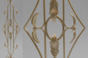 Золотая балясина