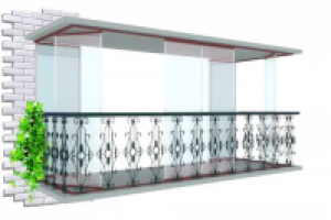 Безрамное остекление