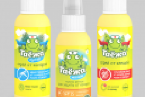 Разработка серии 3D упаковки средств от насекомых Таежка