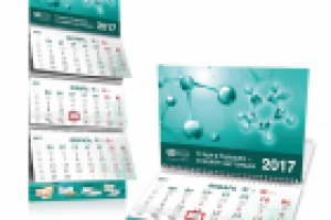 Разработка дизайна квартального календаря