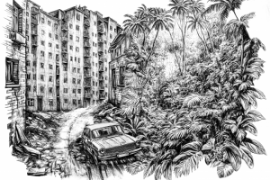 двор и джунгли