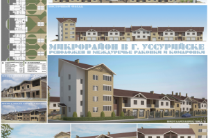 Микрорайон в городе Уссурийск