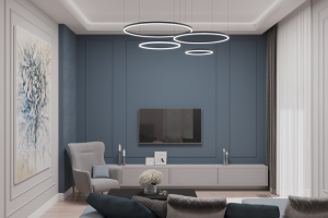 Интерьер кухни-гостиной