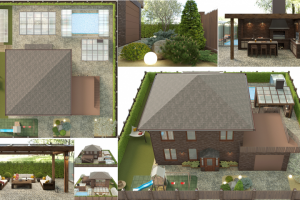 Проект ландшафтного дизайна 600 кв.м