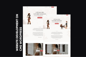 Сайт товаров для беременных и молодых мам на Wordpress