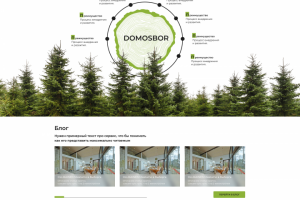 Сайт по  проектированию и строительству  домов