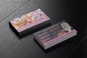 Визитка для студии вокала