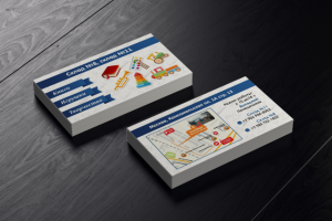 Разработка дизайна визиток для склада