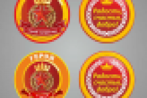 Медаль "Герой торжества" варианты