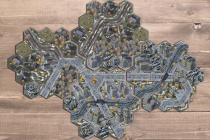 Карта для настольной игры "Сталинград"