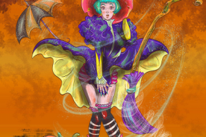 Пин-ап ведьма