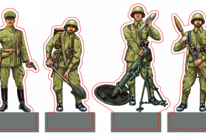 Солдаты для игры "Сталинград"