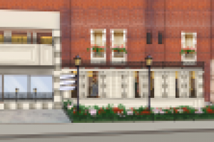 Оформление фасада магазина (Париж)