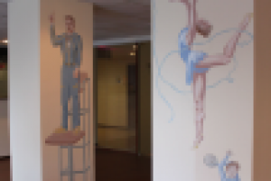 Судья и гимнастки