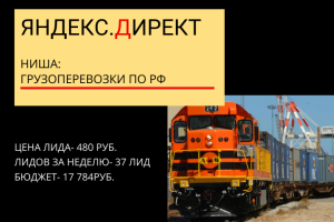 Настройка и ведение рекламы по Грузоперевозкам
