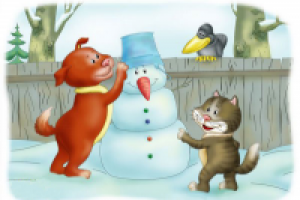 Иллюстрация "Снеговик"