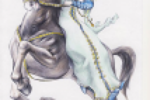 Принцесса (акварель)