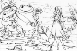 Рисунок-раскраска 03