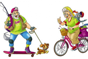 Персонажи для этикетки