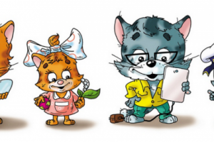 Семья котов