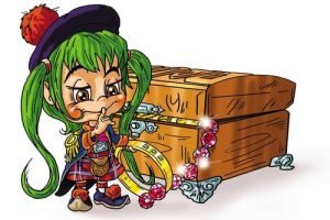 Маленький эльф-модница