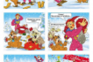 Рекламный комикс "Паркет"