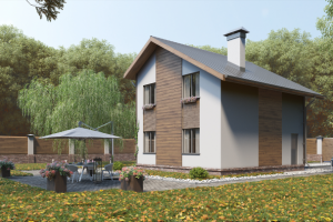 Визуализация коттеджей