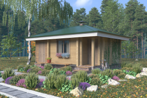 Визуализация домов из бруса