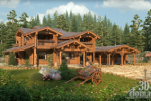 3D визуализация. Медвежий угол